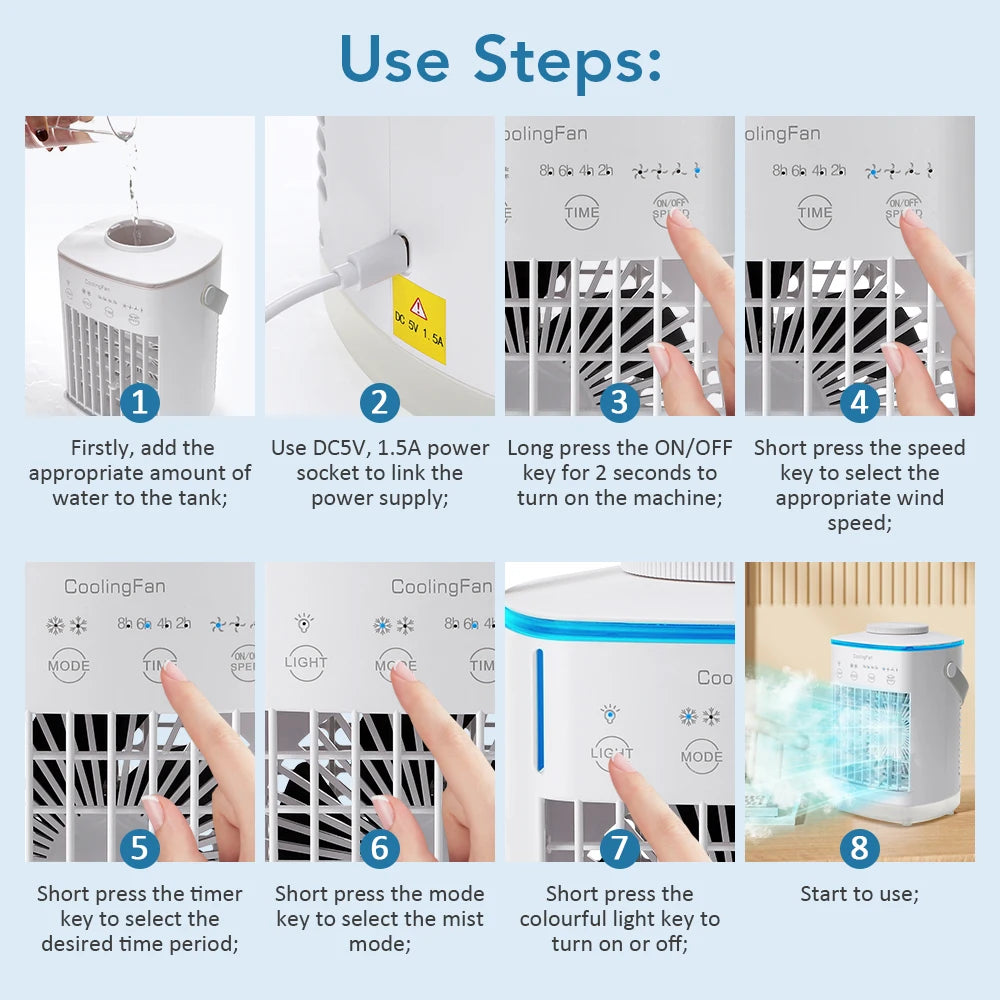 Portable Air Conditioner Fan