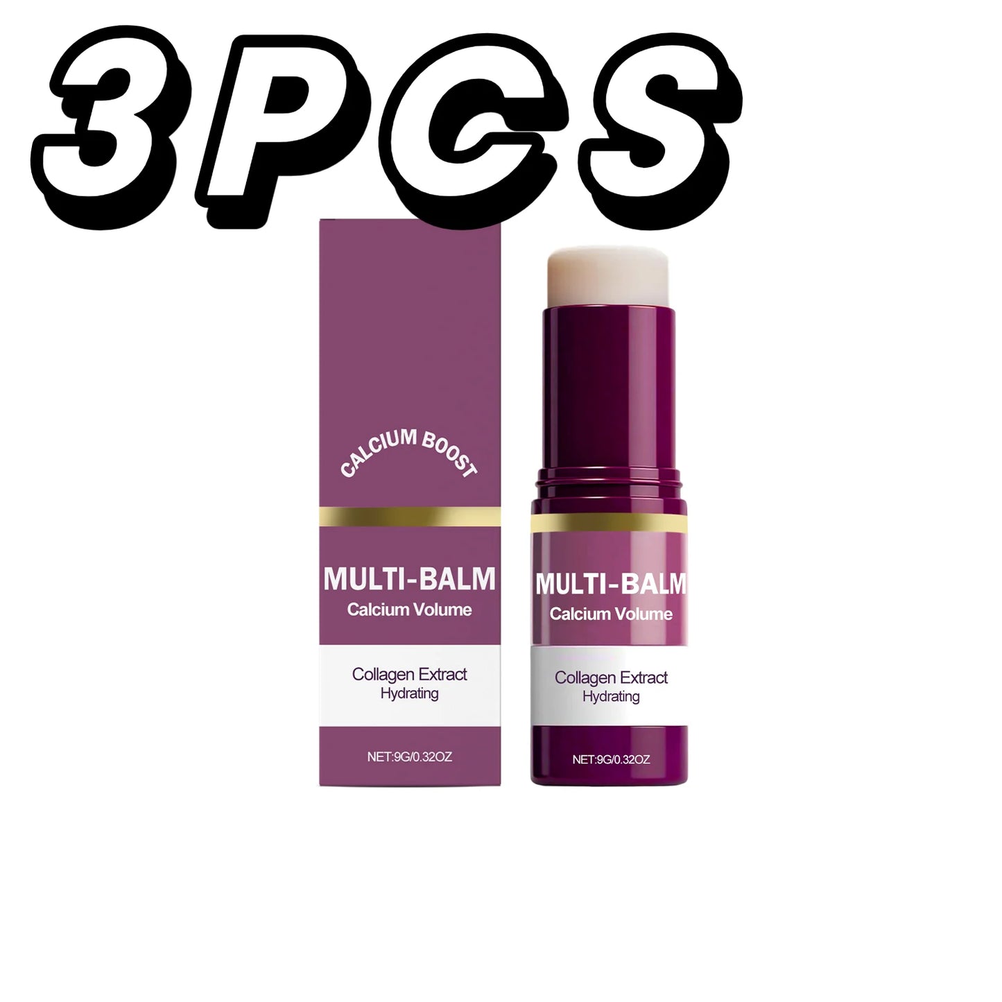 Calcium Multi Balm Stick Collagen Hydrating Face Moisturize