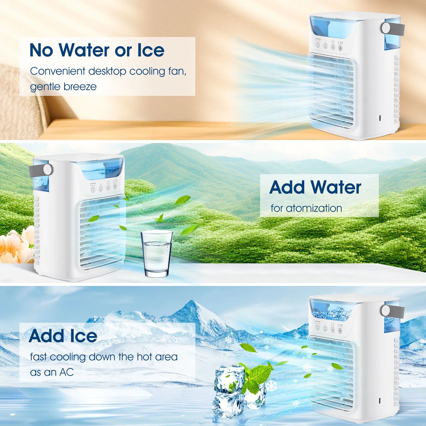 Portable Air Conditioner Fan