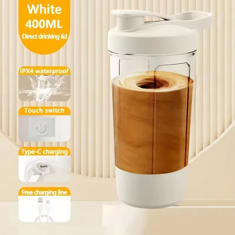 Gym shaker that blends protein in 10 seconds anywhere