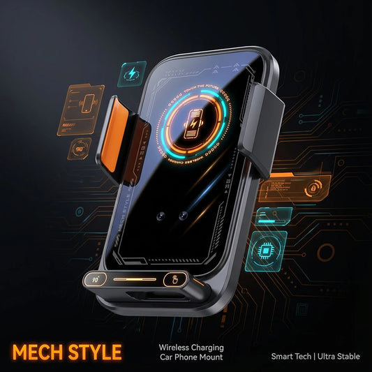 Wireless car phone charger