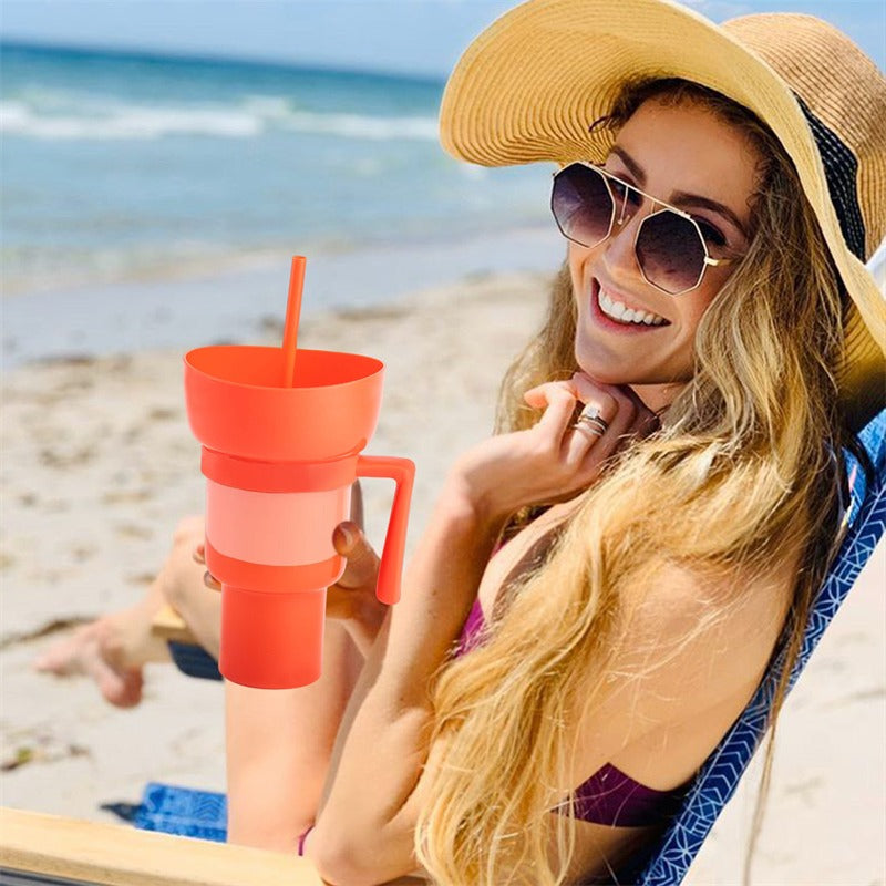 Snack cup 2 in 1