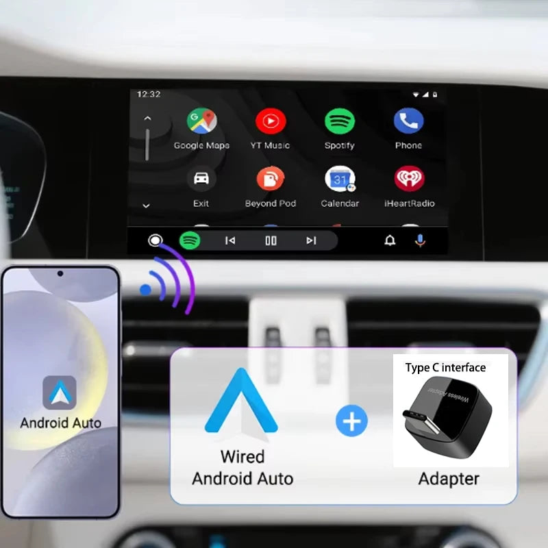 Wireless carplay plug and play