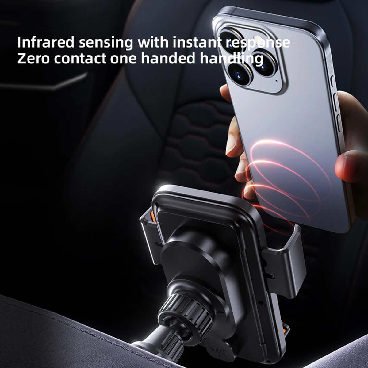 Wireless car phone charger