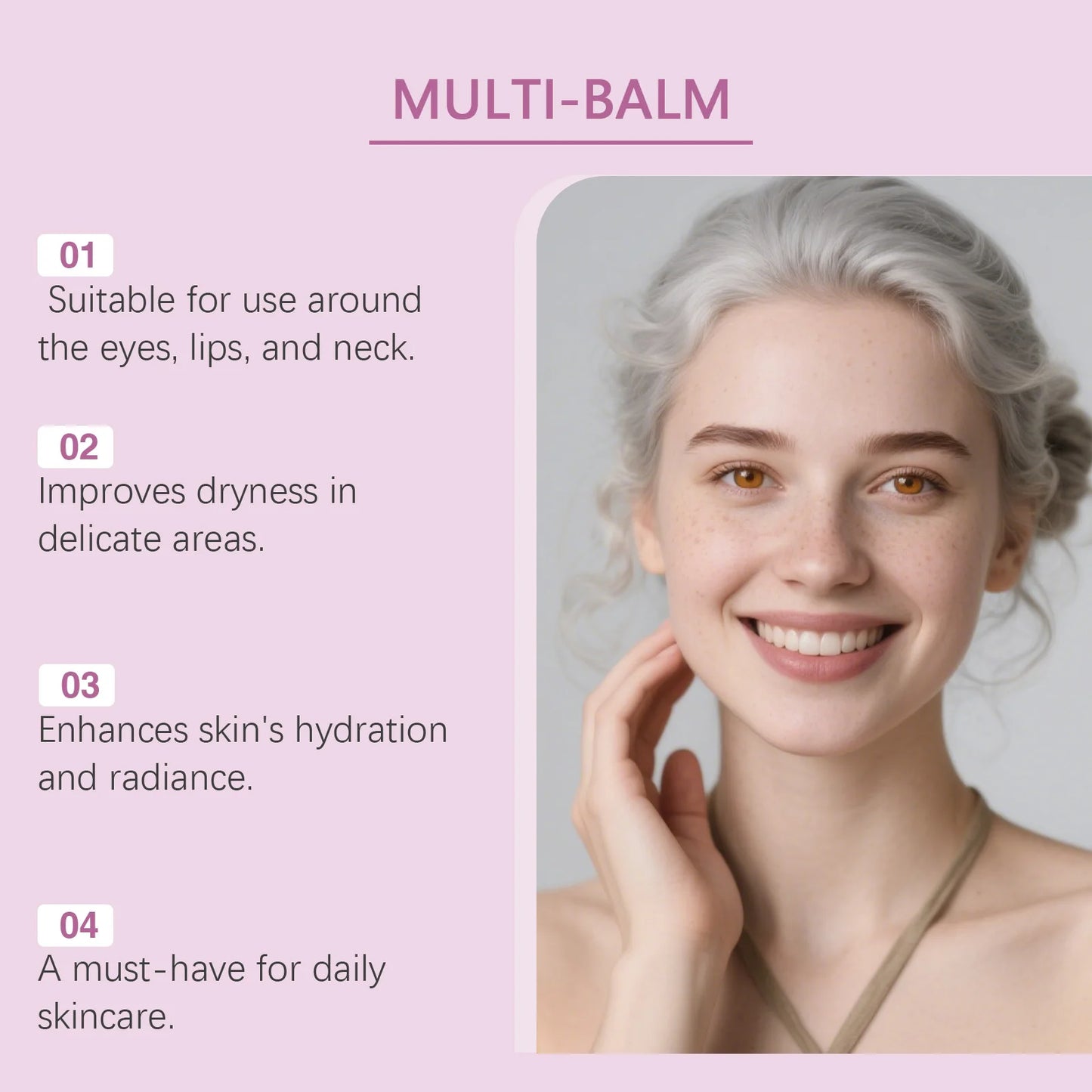 Calcium Multi Balm Stick Collagen Hydrating Face Moisturize