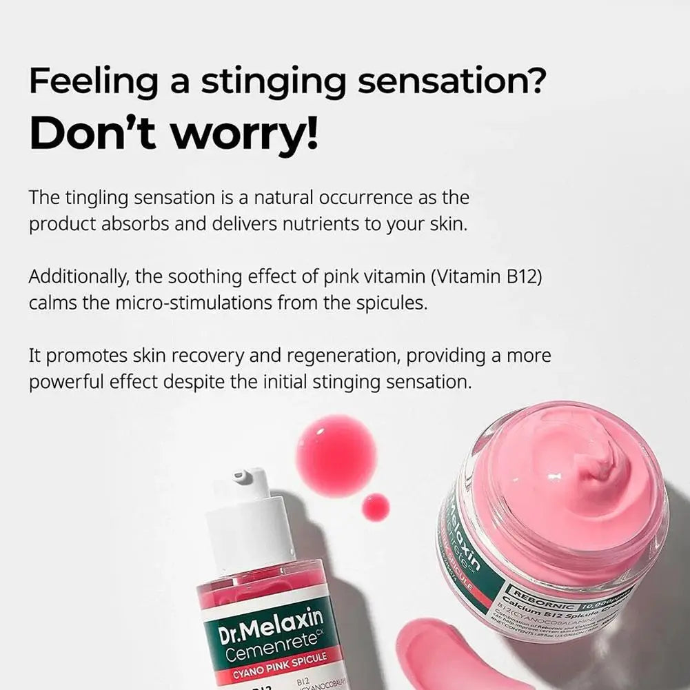 Dr.Melaxin Calcium B12 Pink Spicule Serum Cream