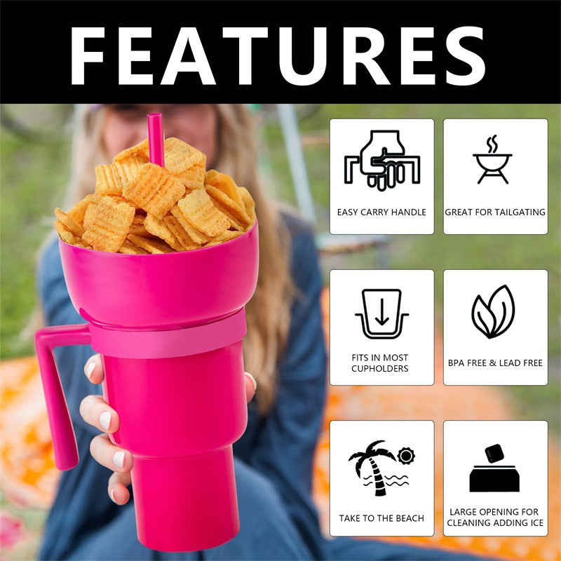 Snack cup 2 in 1