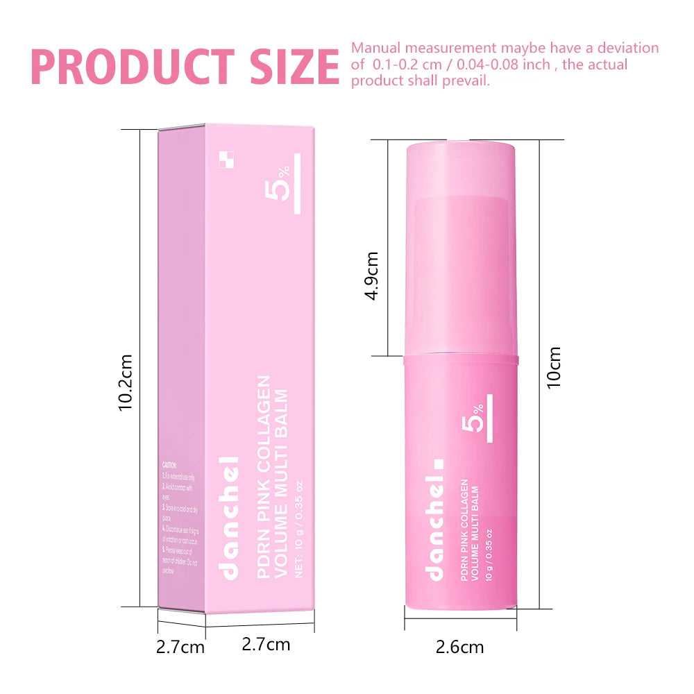 PDRN Pink Collagen Volume Multi Balm Deep Hydration Moisturization